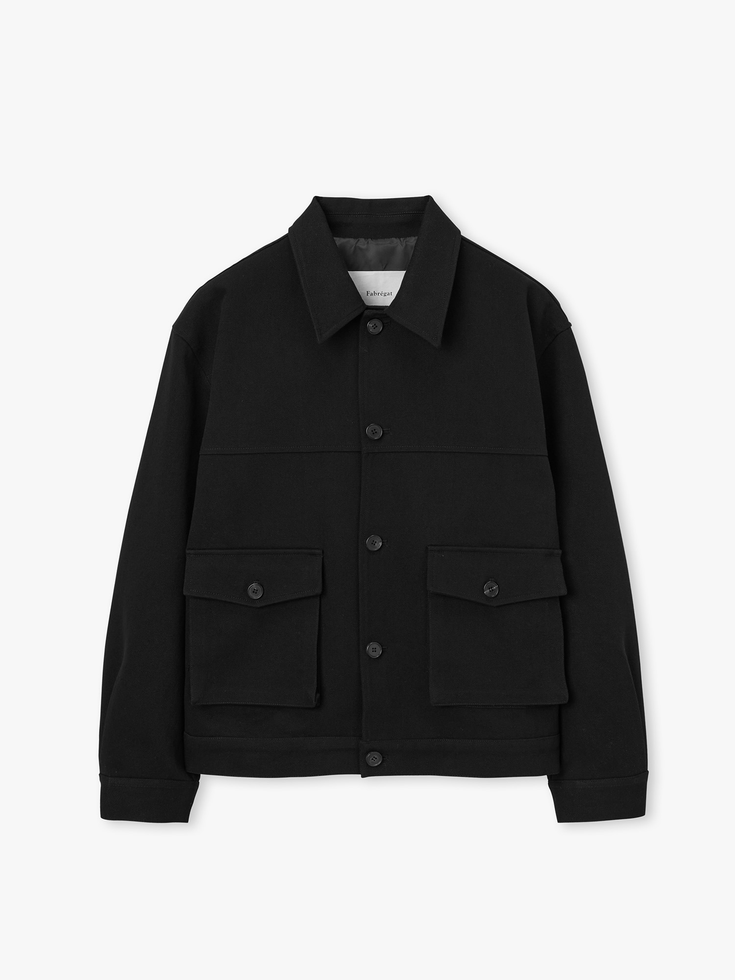 Barena Pocket Chino Jacket (Black)