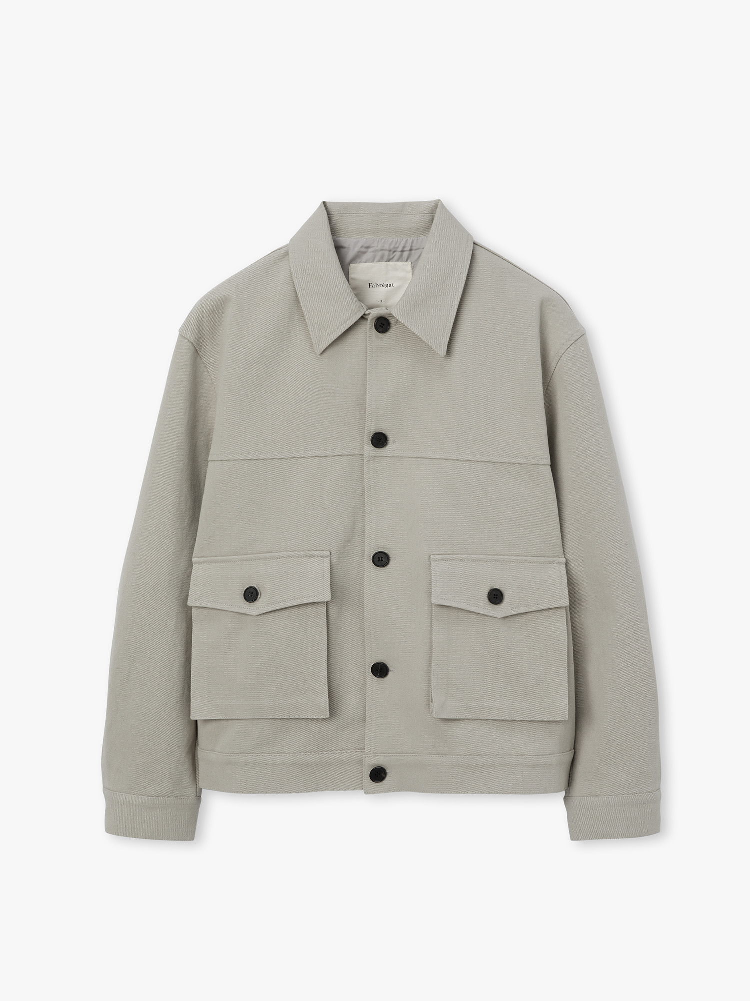 Barena Pocket Chino Jacket (Warm Gray)