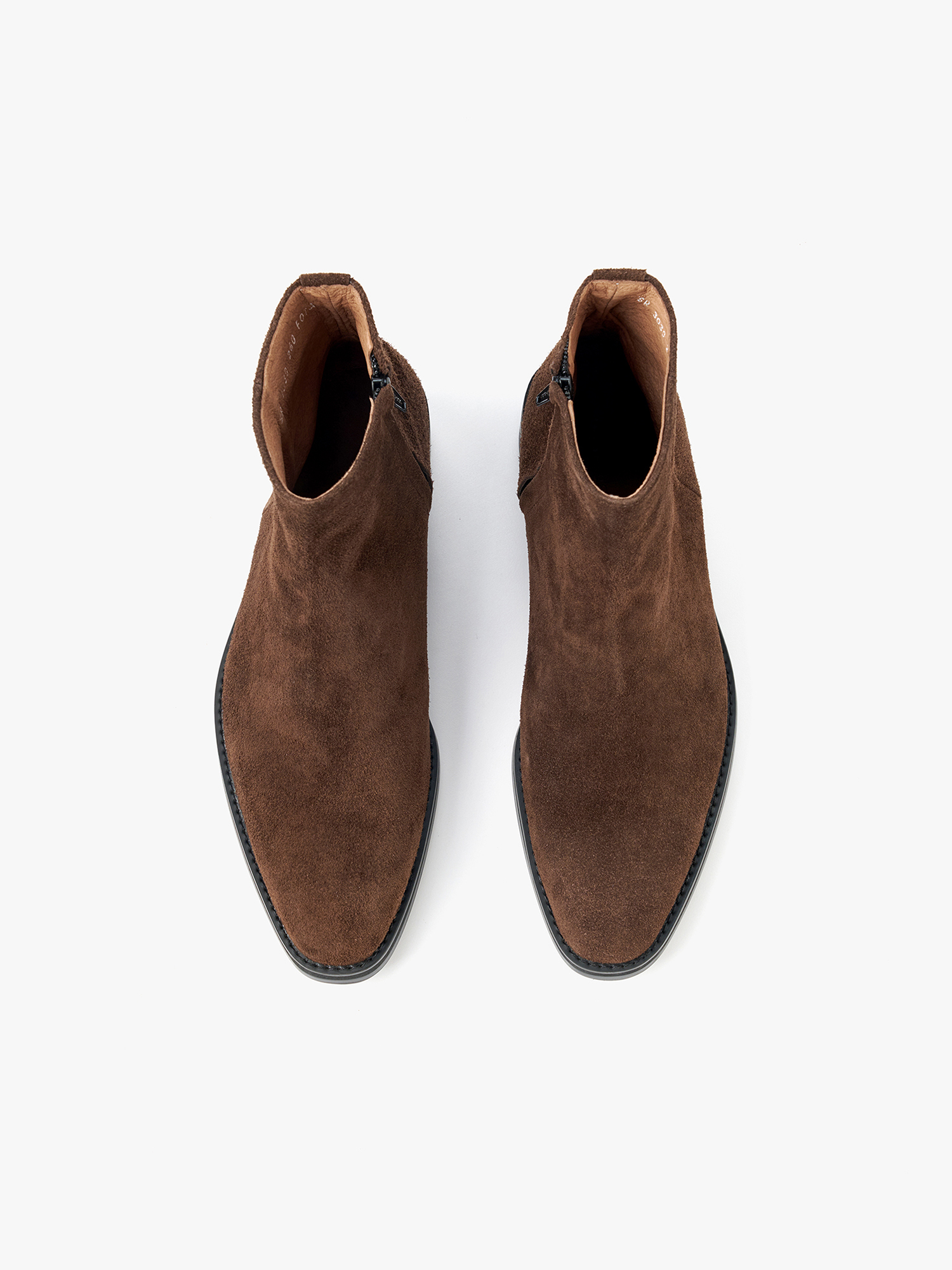 Rega Sleek Side Hidden Boots (Dark Brown)