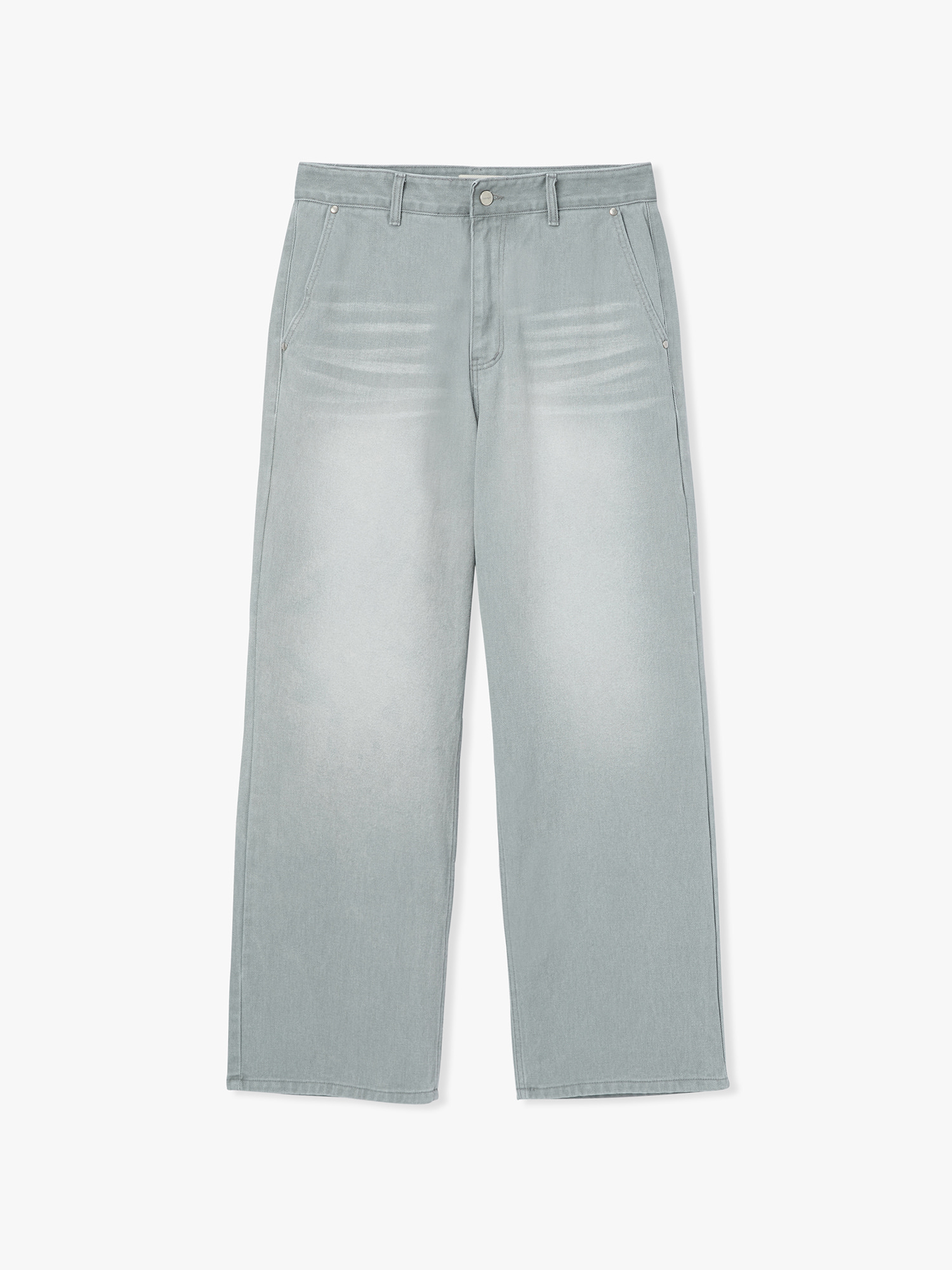 Cation Fading Denim Pants (Steel Grey)